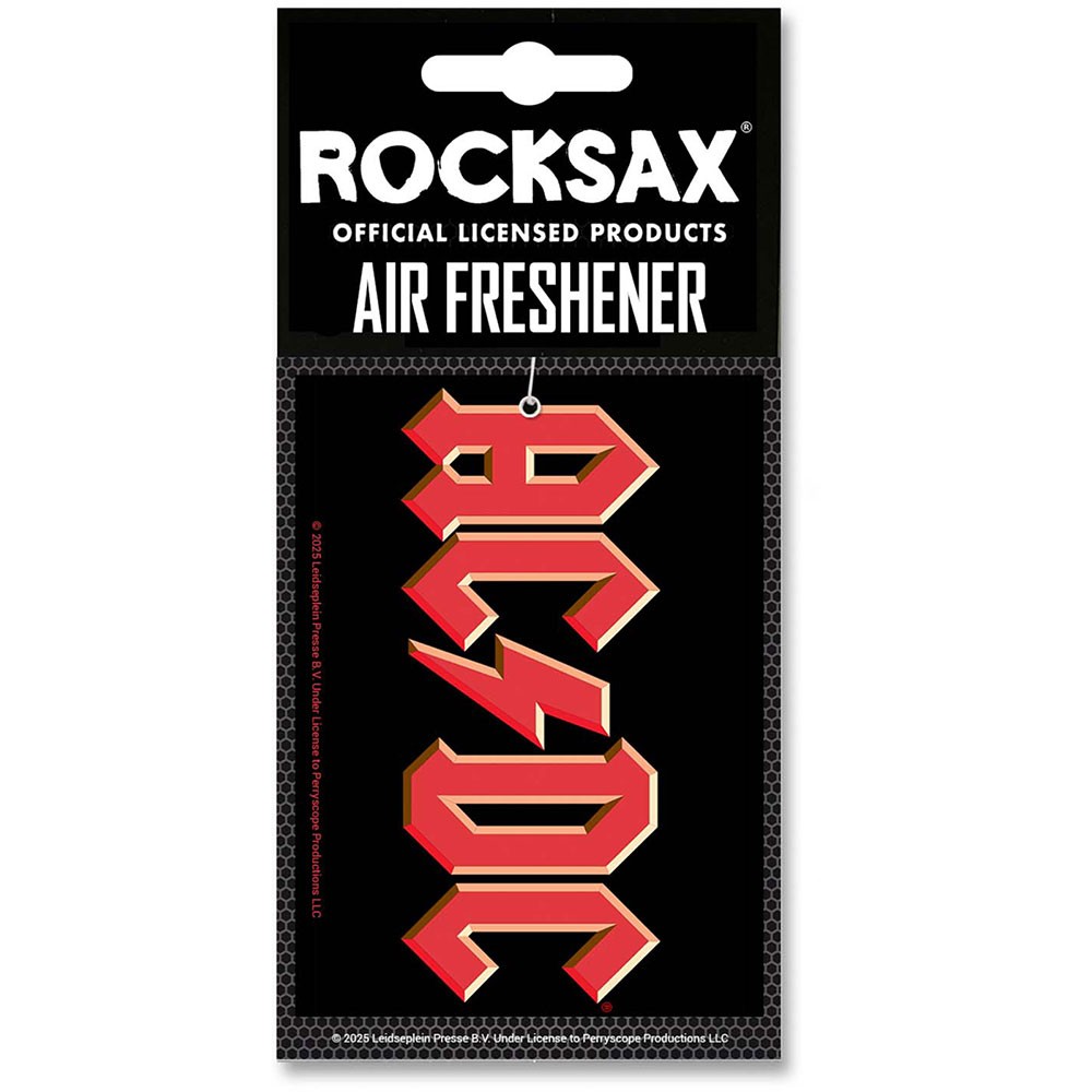 Rocksax AC/DC - Logo Air freshener - Black